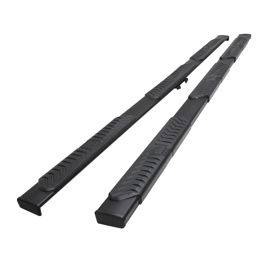 28-5234775 – WESTIN Nerf Bar - Truck Wheel To Wheel, With Step Pads With Bed Step 5 Inch Oval Straight Powder Coated ...